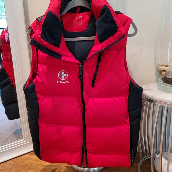 RLX RALPH LAUREN MEN'S GOOSE DOWN UNISEX VEST - Picture 8 of 9